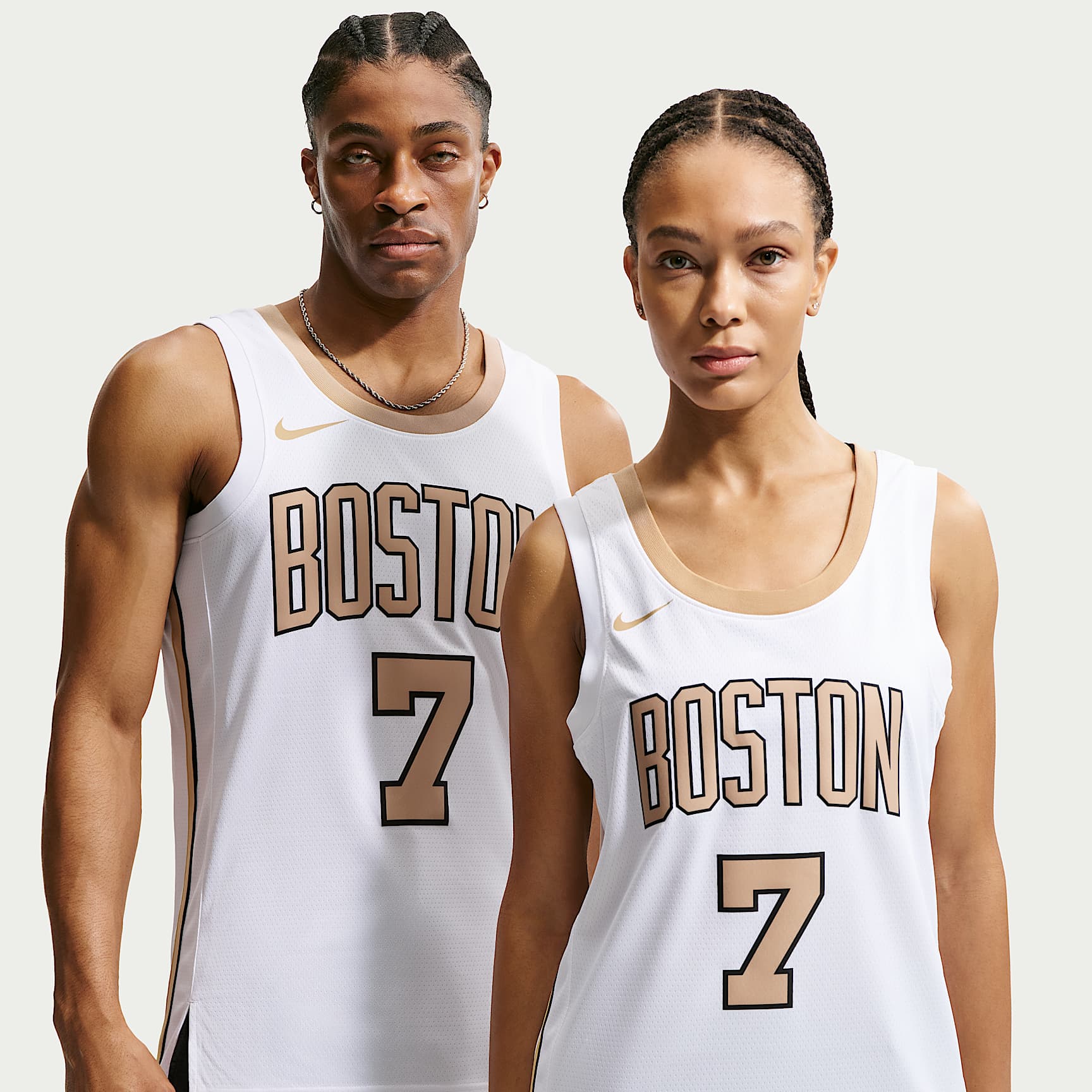 Jaylen Brown Boston Celtics City Edition Men's Nike NBA Swingman